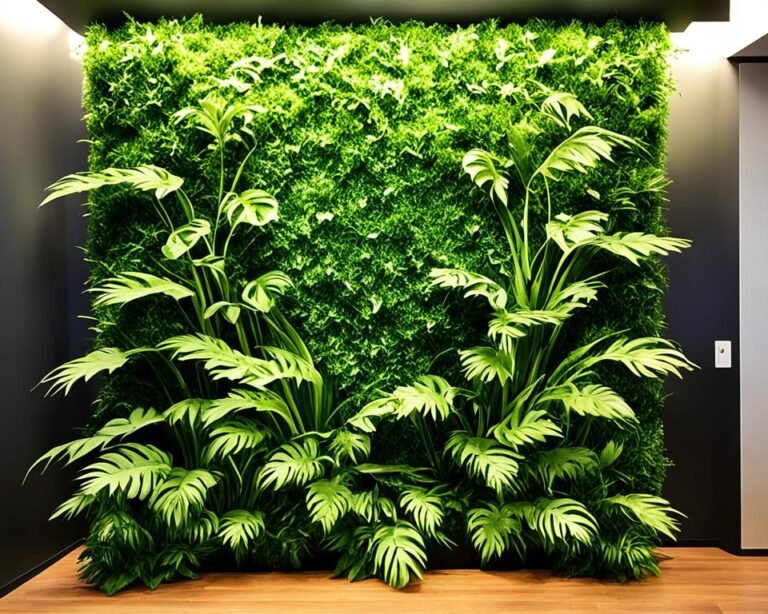 Decoração Vertical com Plantas Artificiais: Beleza sem Complicações