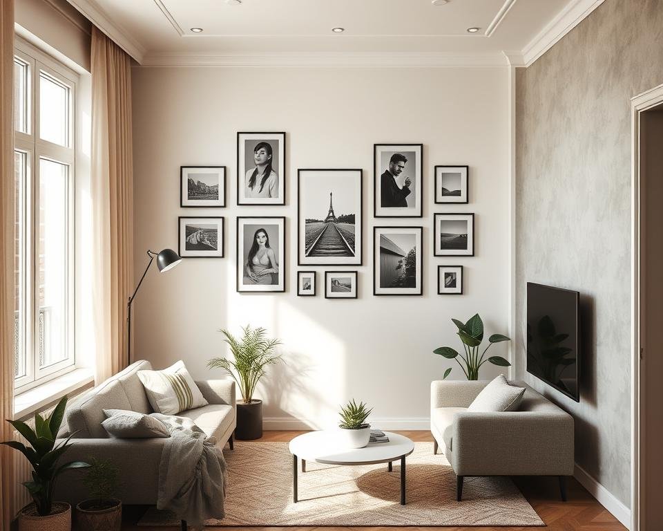 Decoração com fotografias