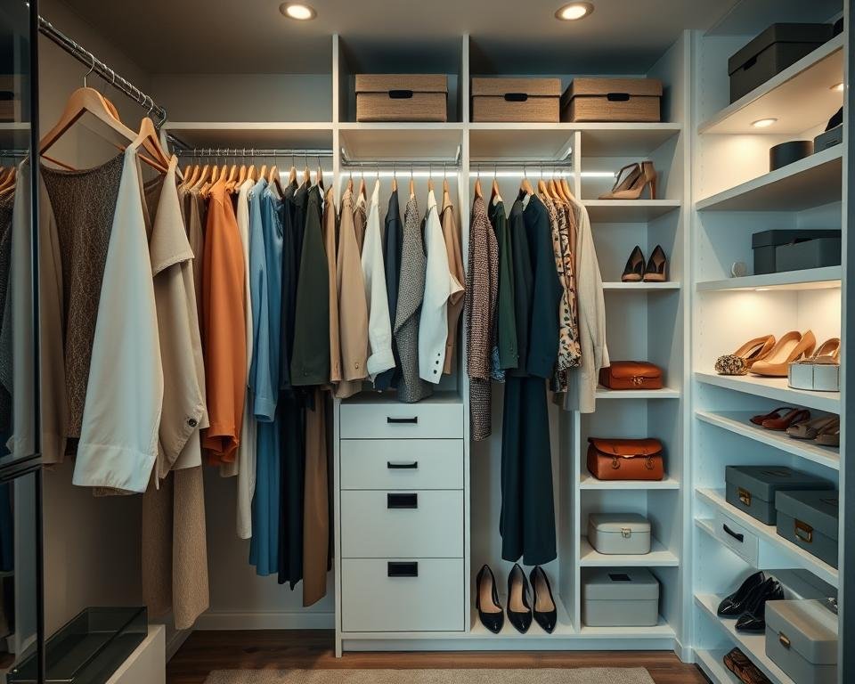 closet organizado