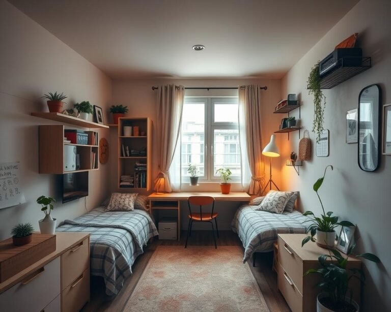 organização apartamento alugado