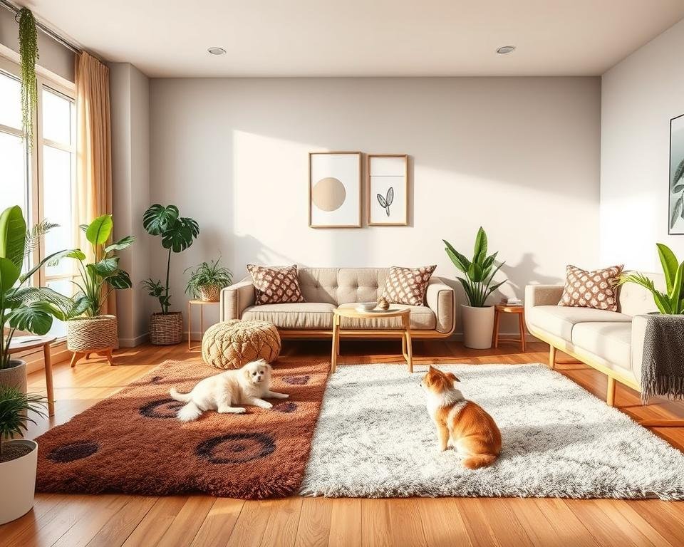 Tapetes para ambientes com pets