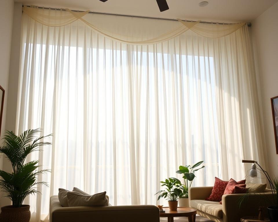 cortinas leves decorativas