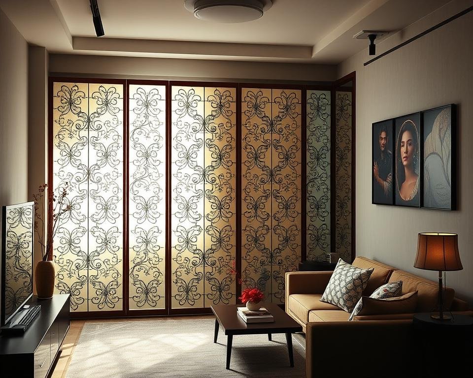 Biombo Oriental Decorativo