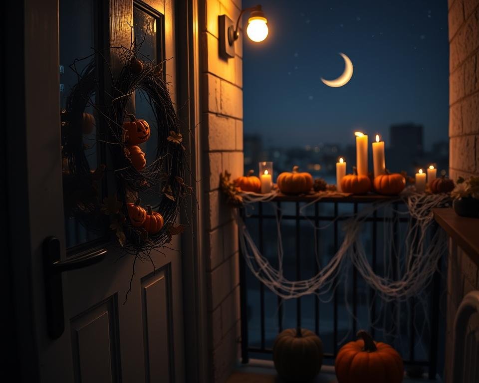 Decoração de Halloween para Varanda Pequena