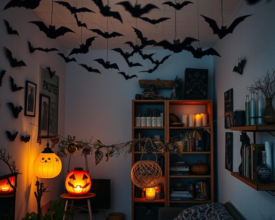 Decorações DIY de Halloween para Apartamentos