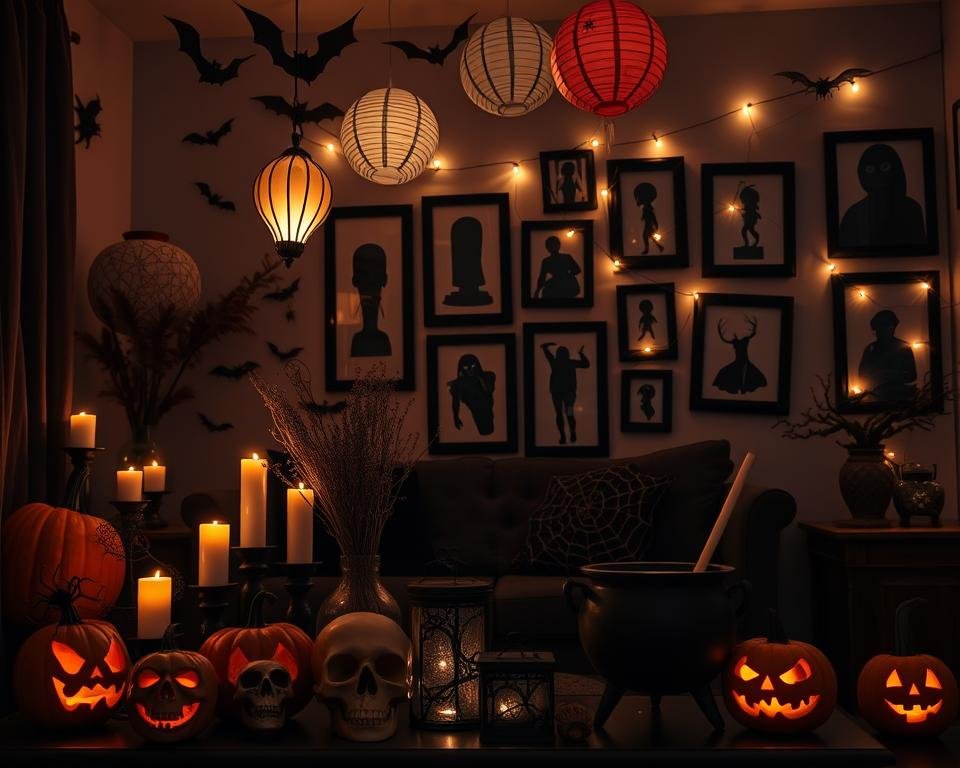 Materiais de Decoração Halloween para Apartamento