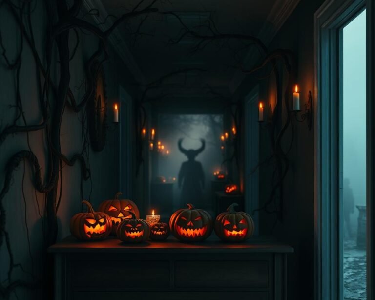 decoração parede halloween