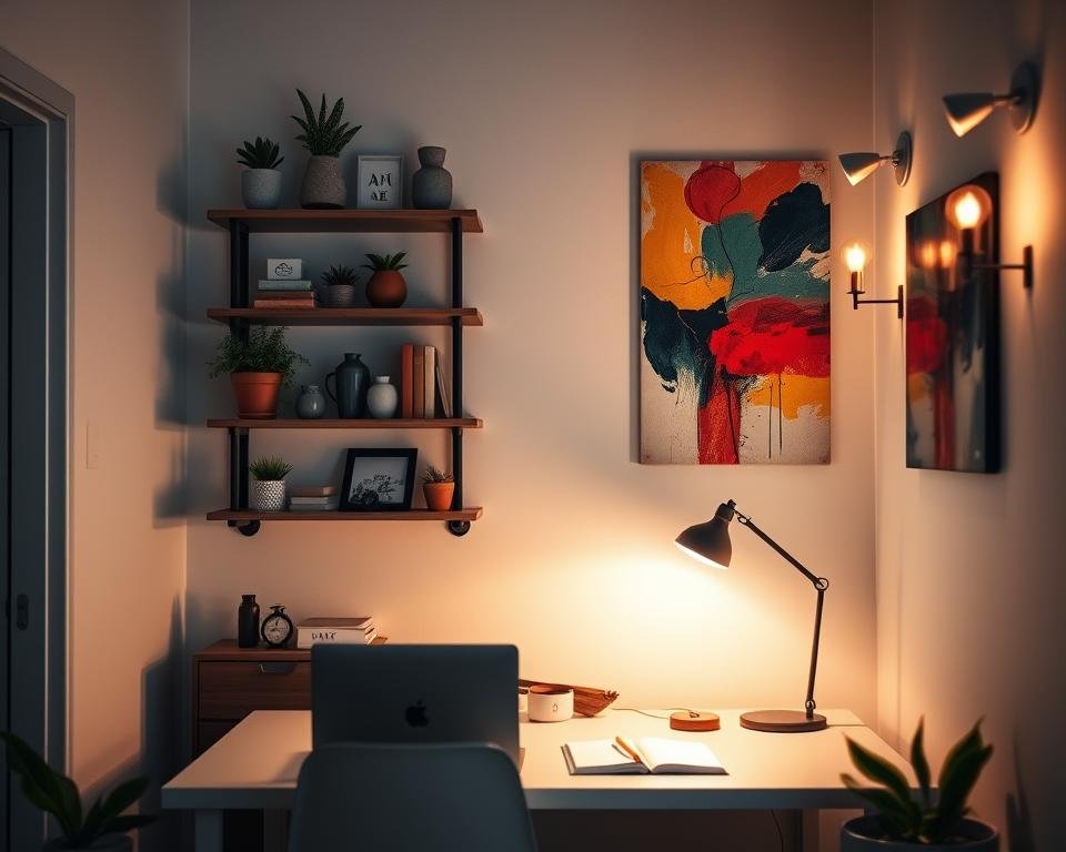 Decoração criativa para espaços pequenos
