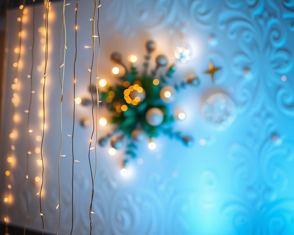 Iluminação para decoração de parede
