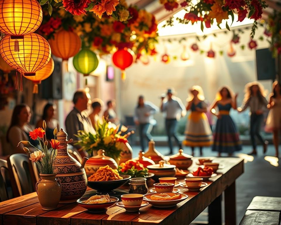 decoração festa junina