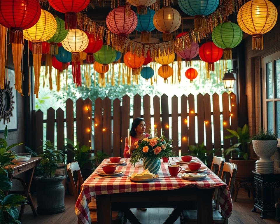 decoração festa junina